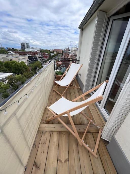 Appartement Balcony Floor Parijs
